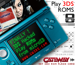 3DS Roms for Gateway